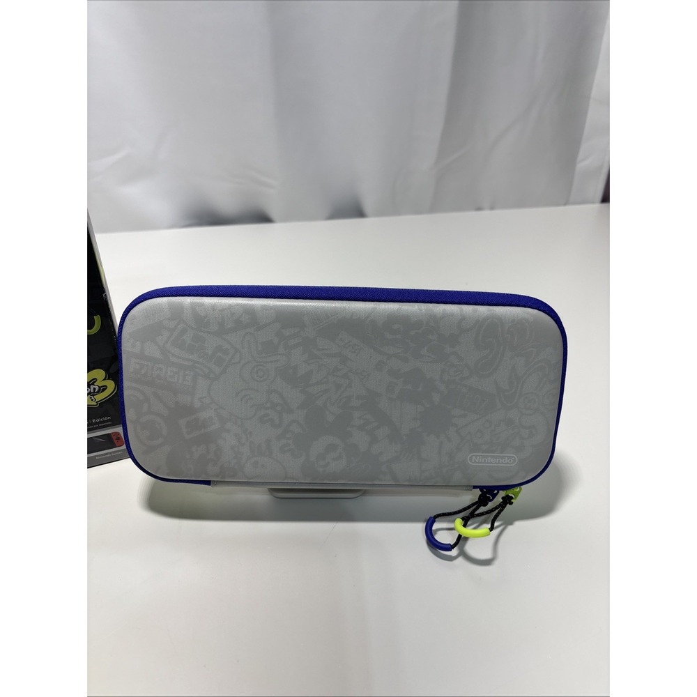 Nintendo Switch Case Splatoon 3 Edition New In Box Missing Screen Protector - Picture 4 of 14